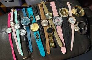 Large Lot of Assorted Women's Fashion Wristwatches